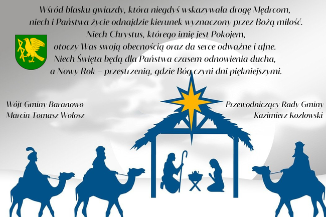 Życzenia Wójta Gminy Boże Narodzenie